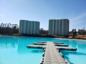 Departamento en exclusivo condominio laguna mar